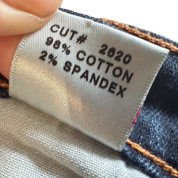 J Brand The Deal Jeans Women's Sz 27 Blue Skinny Zipper Ankle low rise 1174 - Picture 6 of 15